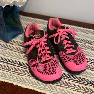 Reebok Crossfit Nano 4.0 size 9 Black & Pink